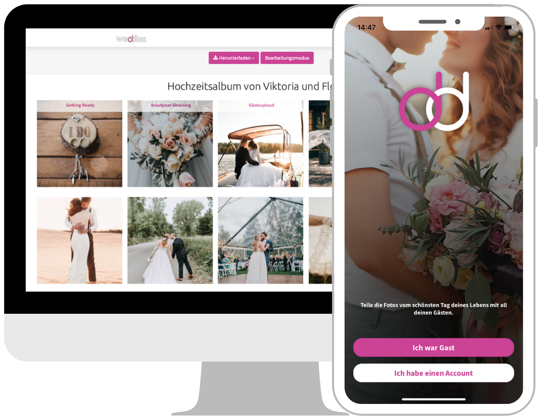 Euer Online Hochzeitsalbum Hochzeitsfotos Und Videos Hochladen Weddies De Hochzeitsfotos Online Teilen Hochzeitsvideos Online Teilen