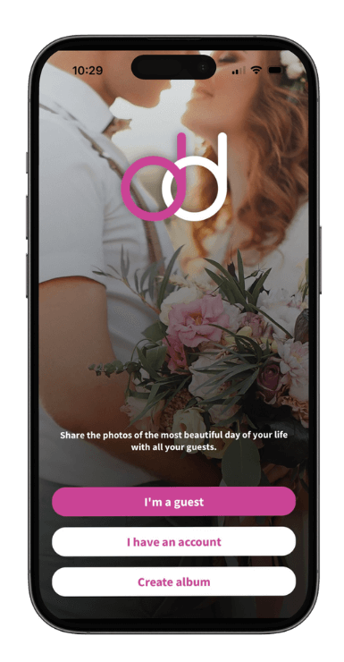Share wedding photos easy with weddies the online wedding album